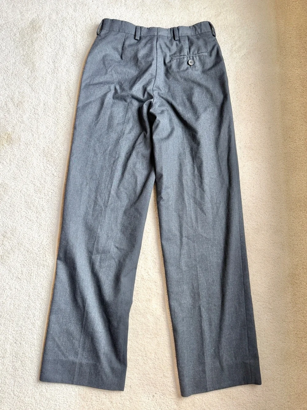 Lauren Ralph Lauren Dress Suit Pants Slacks Charcoal Gray Boys Size 12
